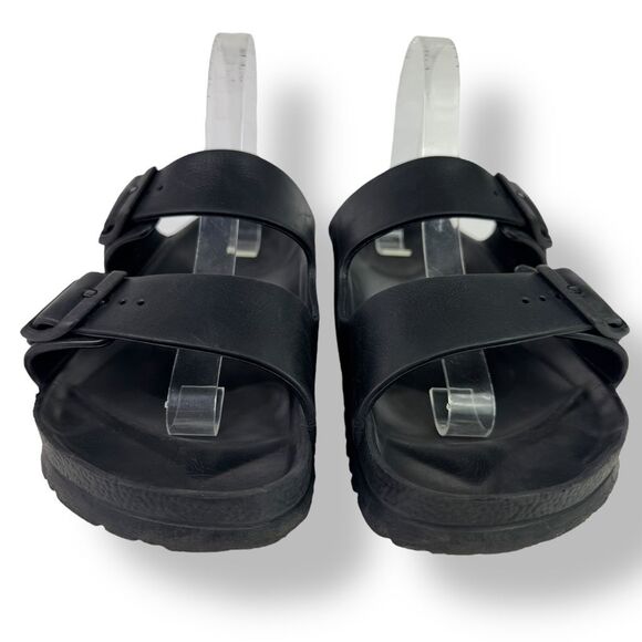 Birkenstock Arizona Essentials EVA Rubber Waterproof Slide Sandals Black 41 / 10 - Picture 8 of 13
